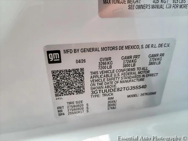 2026 GMC Sierra 1500 Crew Cab, Short Bed, SLT, 4WD
