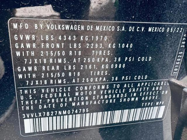 2022 Volkswagen Taos 1.5T SE