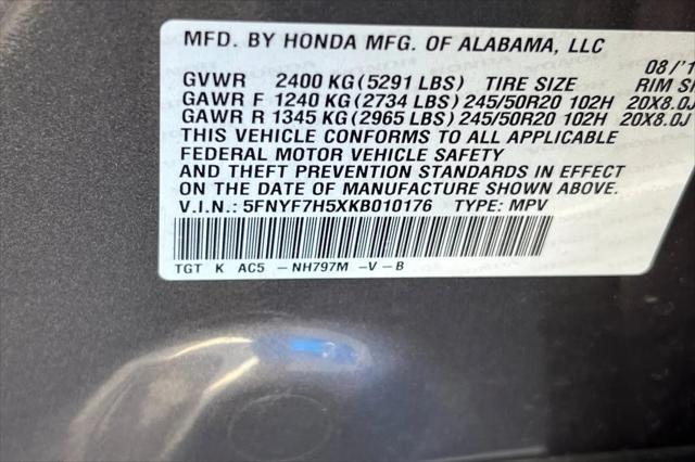 2019 Honda Passport EX-L