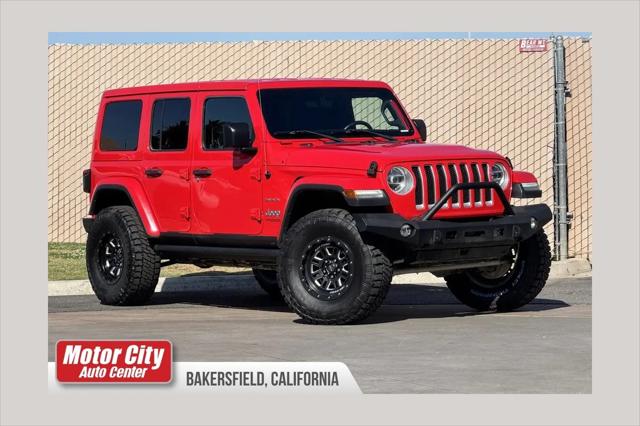 2018 Jeep Wrangler Unlimited Sahara 4x4 for sale in Bakersfield, CA