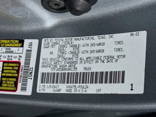 2022 Toyota Tundra Limited