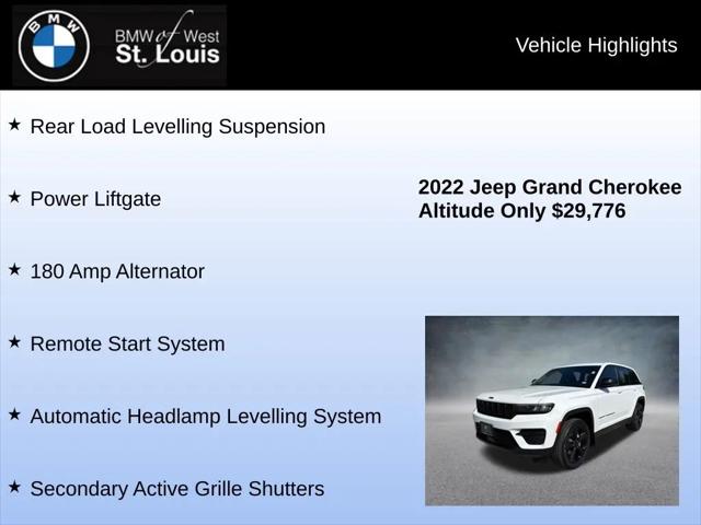 2022 Jeep Grand Cherokee Altitude 4x4