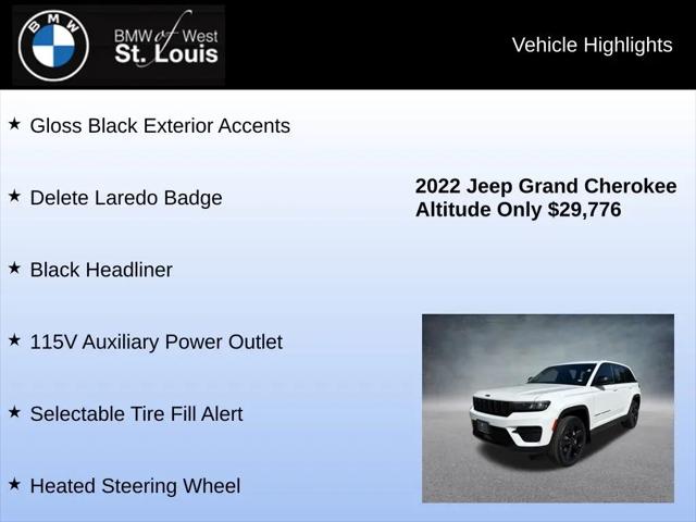 2022 Jeep Grand Cherokee Altitude 4x4