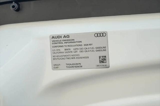 2026 Audi Q7 Premium Plus S line TFSI quattro tiptronic