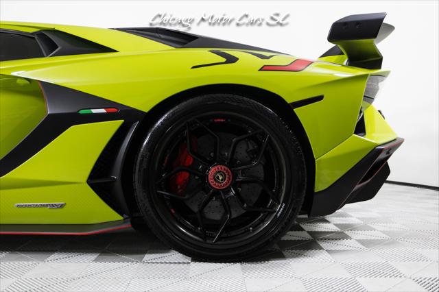2019 Lamborghini Aventador Only 4K Miles Full PPF Verde Scandal Tons of Carbon Front Lift