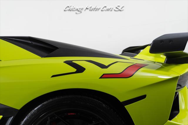 2019 Lamborghini Aventador Only 4K Miles Full PPF Verde Scandal Tons of Carbon Front Lift