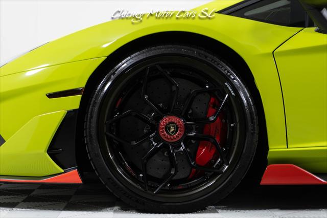 2019 Lamborghini Aventador Only 4K Miles Full PPF Verde Scandal Tons of Carbon Front Lift