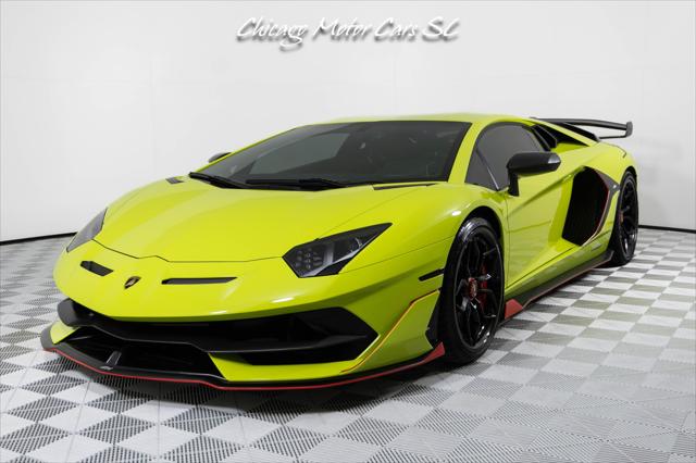 2019 Lamborghini Aventador Only 4K Miles Full PPF Verde Scandal Tons of Carbon Front Lift