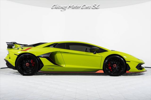2019 Lamborghini Aventador Only 4K Miles Full PPF Verde Scandal Tons of Carbon Front Lift