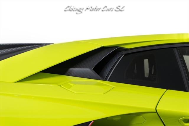 2019 Lamborghini Aventador Only 4K Miles Full PPF Verde Scandal Tons of Carbon Front Lift