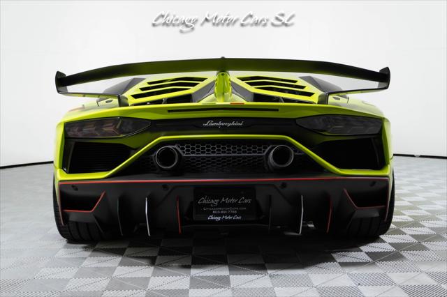 2019 Lamborghini Aventador Only 4K Miles Full PPF Verde Scandal Tons of Carbon Front Lift