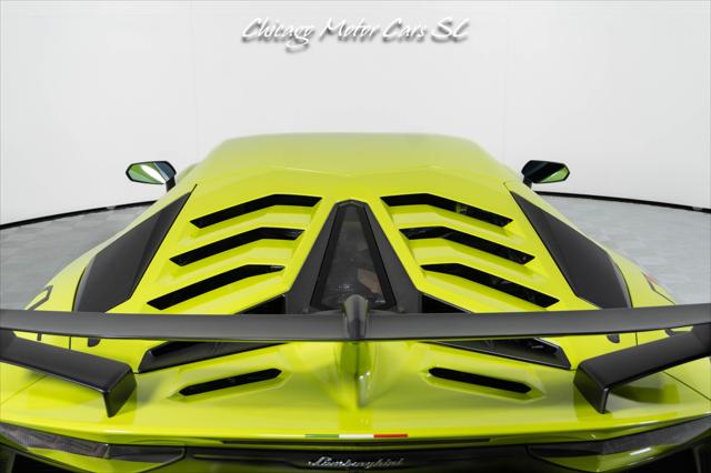 2019 Lamborghini Aventador Only 4K Miles Full PPF Verde Scandal Tons of Carbon Front Lift