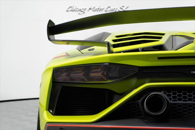 2019 Lamborghini Aventador Only 4K Miles Full PPF Verde Scandal Tons of Carbon Front Lift