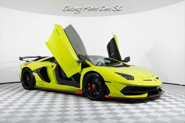 2019 Lamborghini Aventador Only 4K Miles Full PPF Verde Scandal Tons of Carbon Front Lift