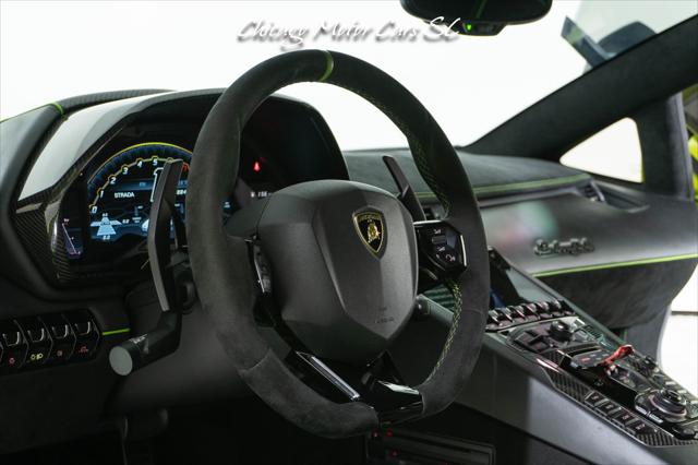 2019 Lamborghini Aventador Only 4K Miles Full PPF Verde Scandal Tons of Carbon Front Lift