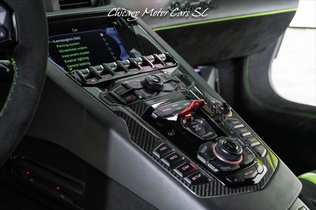 2019 Lamborghini Aventador Only 4K Miles Full PPF Verde Scandal Tons of Carbon Front Lift