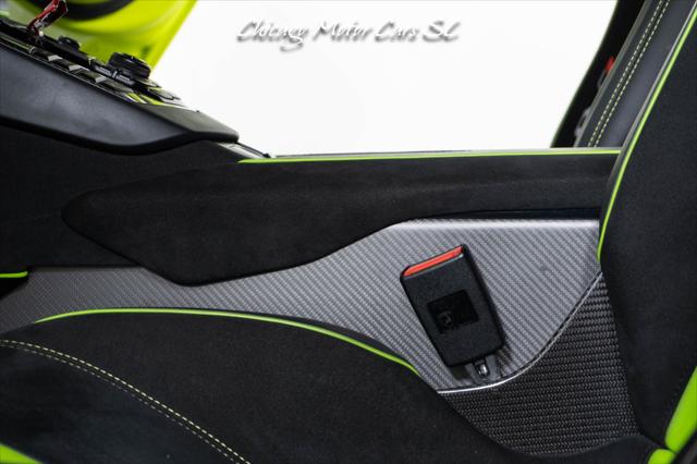 2019 Lamborghini Aventador Only 4K Miles Full PPF Verde Scandal Tons of Carbon Front Lift