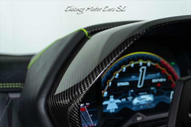 2019 Lamborghini Aventador Only 4K Miles Full PPF Verde Scandal Tons of Carbon Front Lift