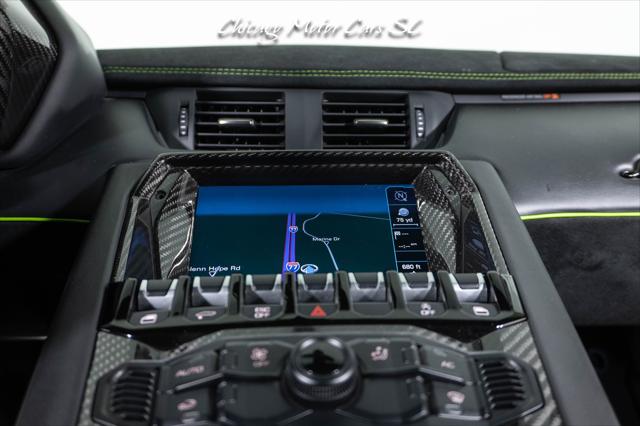 2019 Lamborghini Aventador Only 4K Miles Full PPF Verde Scandal Tons of Carbon Front Lift