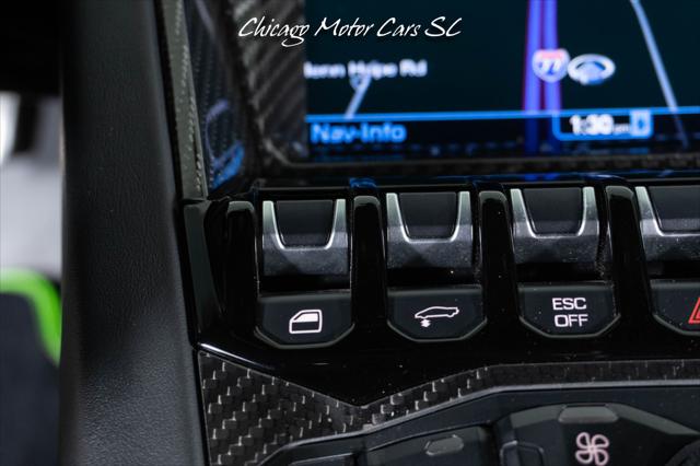 2019 Lamborghini Aventador Only 4K Miles Full PPF Verde Scandal Tons of Carbon Front Lift