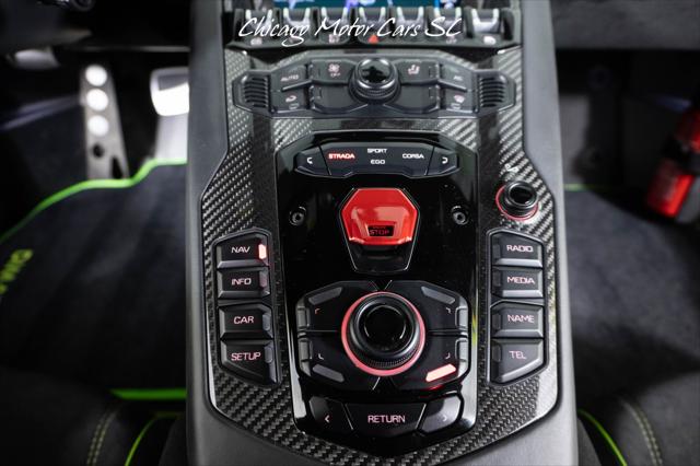 2019 Lamborghini Aventador Only 4K Miles Full PPF Verde Scandal Tons of Carbon Front Lift
