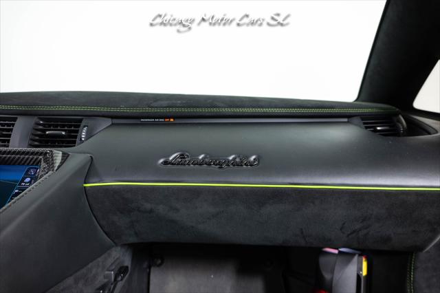 2019 Lamborghini Aventador Only 4K Miles Full PPF Verde Scandal Tons of Carbon Front Lift