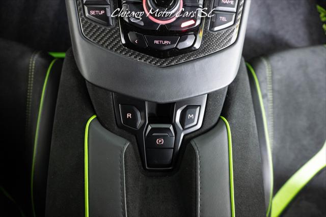 2019 Lamborghini Aventador Only 4K Miles Full PPF Verde Scandal Tons of Carbon Front Lift