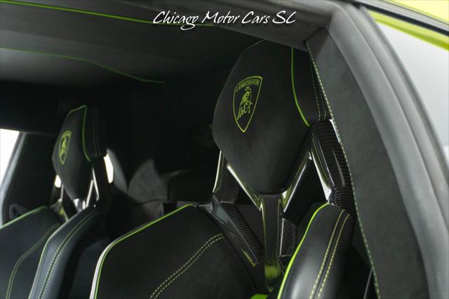 2019 Lamborghini Aventador Only 4K Miles Full PPF Verde Scandal Tons of Carbon Front Lift