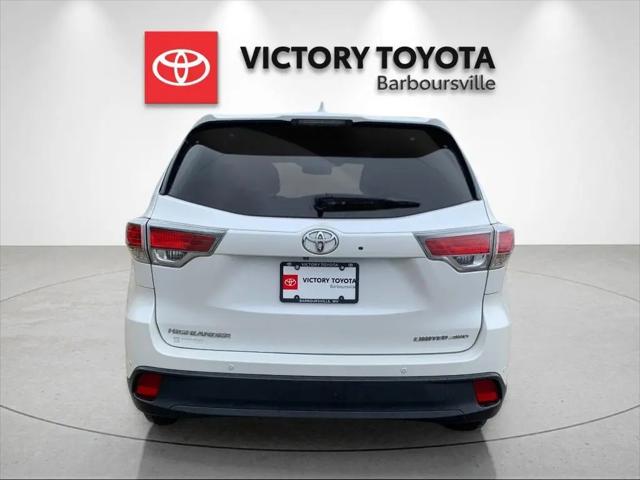 2016 Toyota Highlander Limited V6