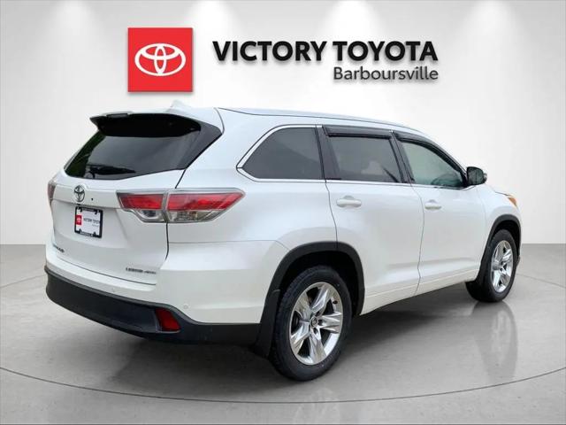 2016 Toyota Highlander Limited V6