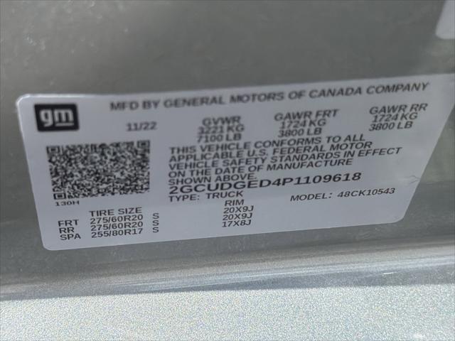 2023 Chevrolet Silverado 1500 4WD Crew Cab Short Bed LTZ