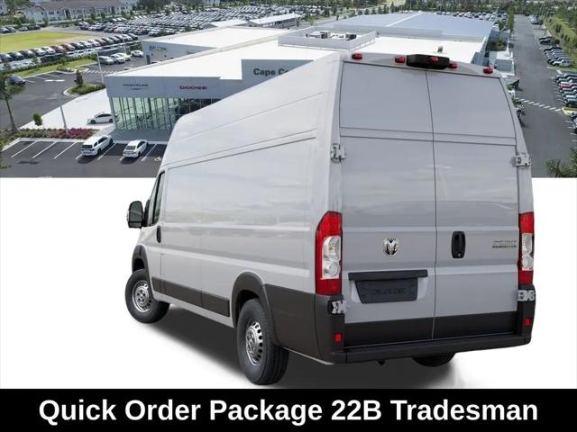 2026 Ram ProMaster Cargo Van Tradesman Super High Roof 159" WB EXT w/Pass Seat