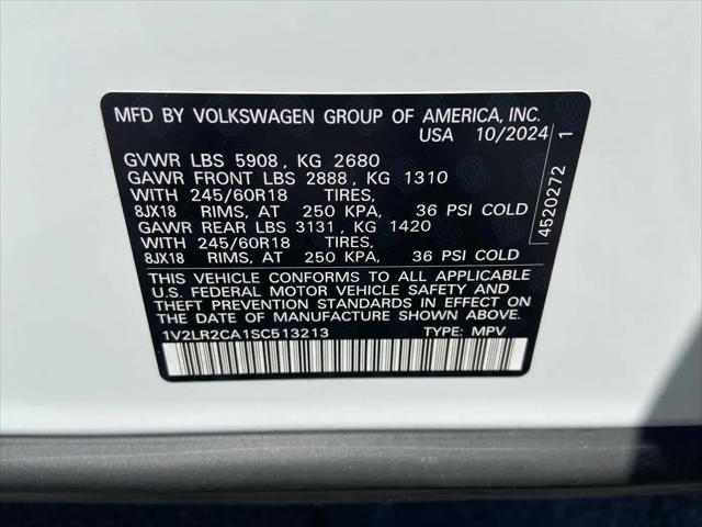 2025 Volkswagen Atlas 2.0T SE