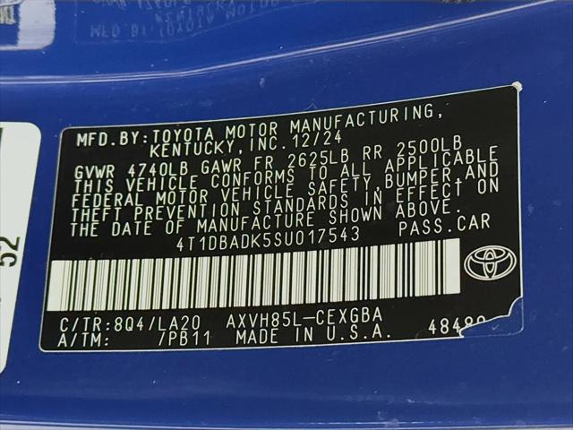 2025 Toyota Camry XLE