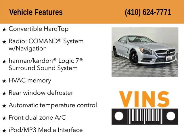 2013 Mercedes-Benz SL SL 550 SL 550