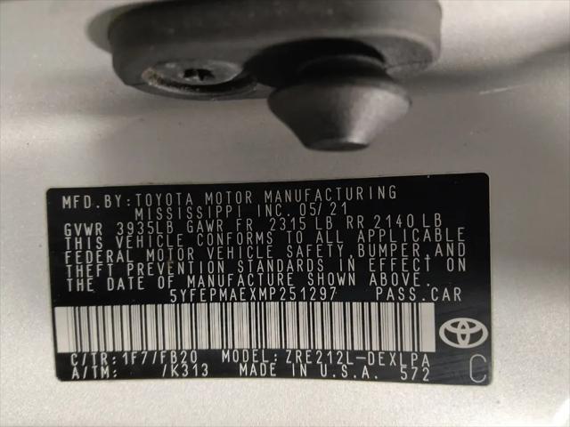 2021 Toyota Corolla LE
