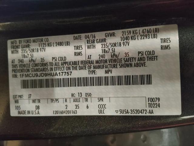2017 Ford Escape Titanium
