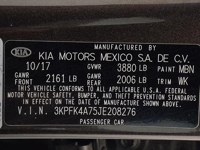 2018 Kia Forte LX