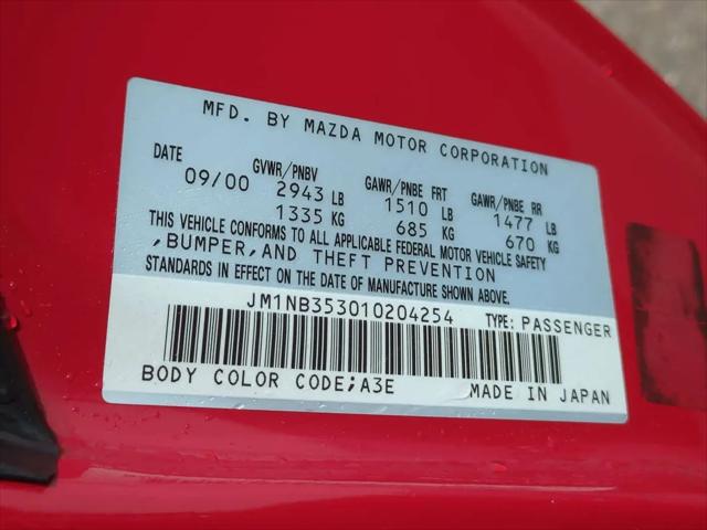 2001 Mazda MX-5 Base