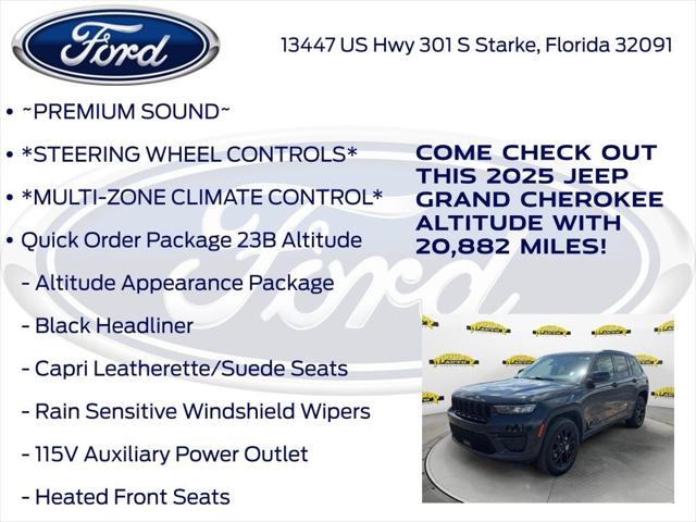 2025 Jeep Grand Cherokee Altitude 4x4