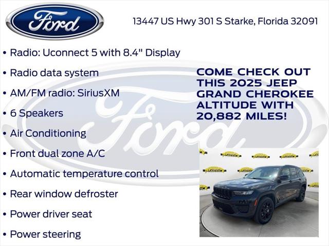 2025 Jeep Grand Cherokee Altitude 4x4