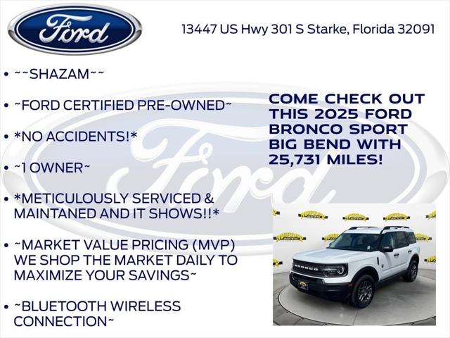 2025 Ford Bronco Sport Big Bend