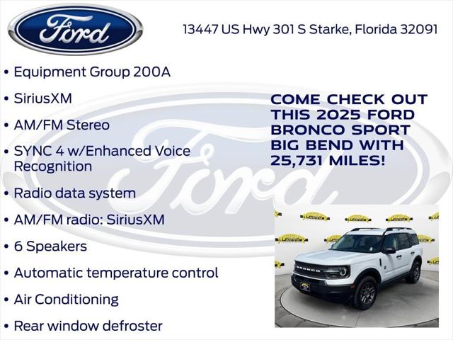 2025 Ford Bronco Sport Big Bend