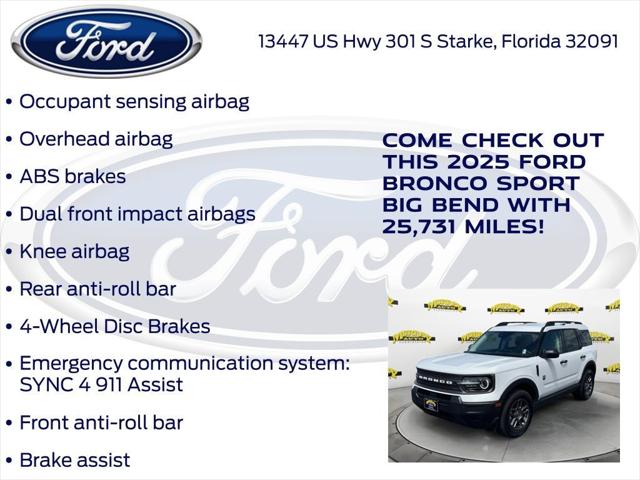 2025 Ford Bronco Sport Big Bend