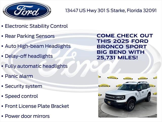 2025 Ford Bronco Sport Big Bend