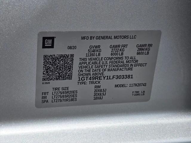 2020 GMC Sierra 2500HD 4WD Crew Cab Standard Bed Denali