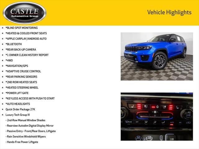 2022 Jeep Grand Cherokee Trailhawk 4x4