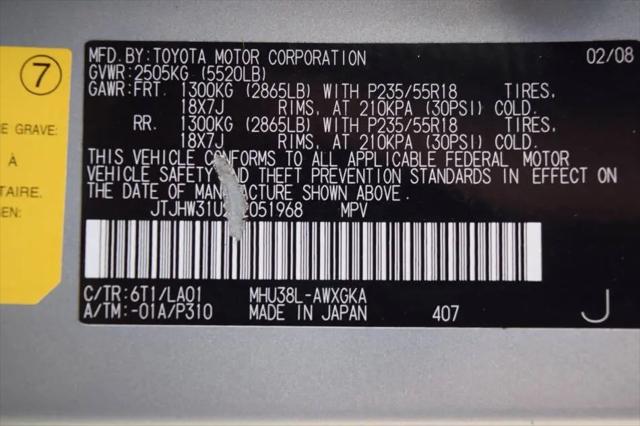 2008 Lexus RX 400h RX 400h