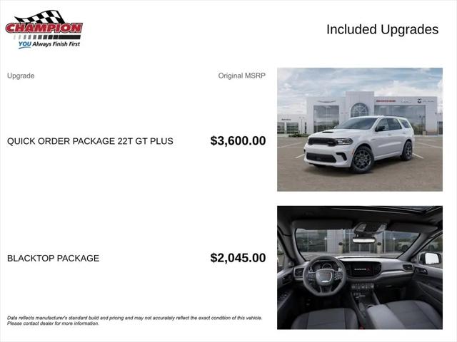 2026 Dodge Durango GT Plus HEMI V8