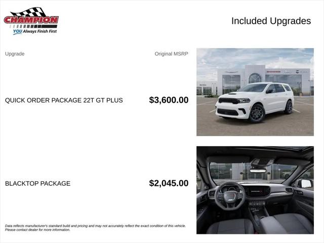 2026 Dodge Durango GT Plus AWD HEMI V8